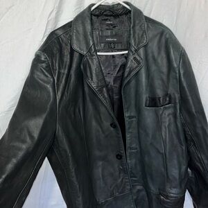 Real Leather Jacket Vintage Claiborne
